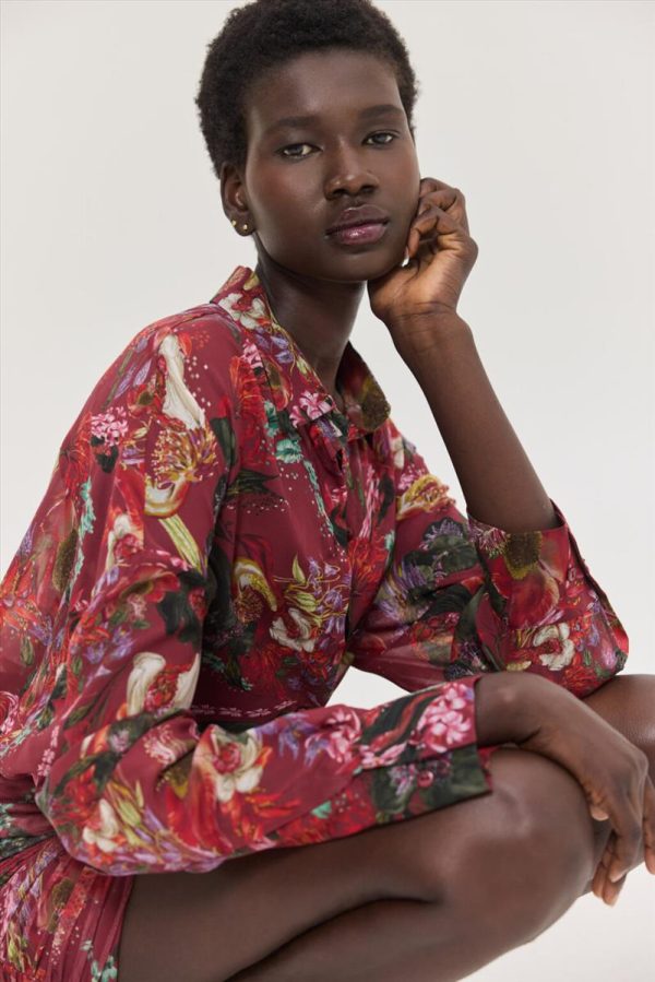 Heather Shirt (Bordeaux)_5